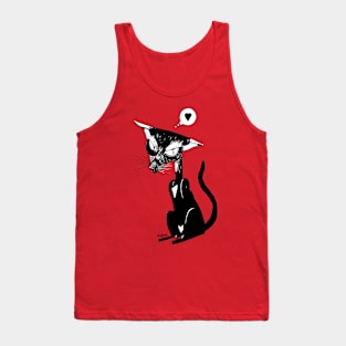 Black Cat Tank Top